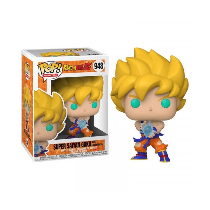 Figura POP Dragon Ball Z Super Saiyan Goku Kamehameha Wave