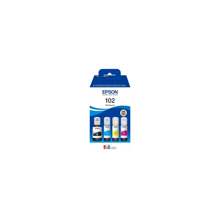 Botellas Epson 102 EcoTank Original multipack C13T03R640