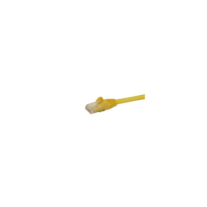 StarTech.com Cable de Red de 5m Amarillo Cat6 UTP Ethernet Gigabit RJ45 sin Enganches - N6PATC5MYL