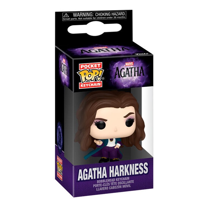 Llavero Pocket POP Marvel Agatha - Agatha Harkness