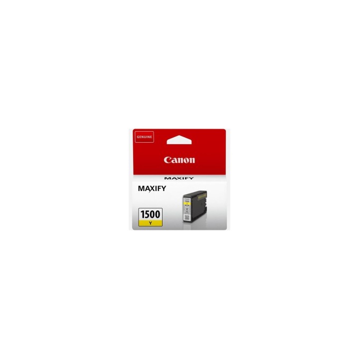 Cartucho canon PGI-1500Y original 4.5ml amarillo compatible segun especificaciones 9231B001