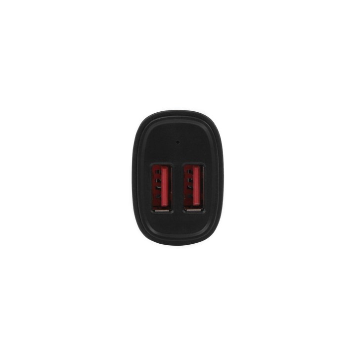 StarTech.com Cargador de Coche USB 2.0 de Dos Puertos - 24W 2.4A - Negro
