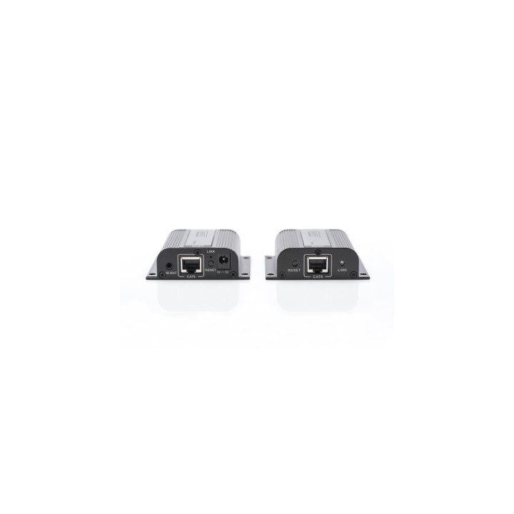 Digitus DS-55100-1 extensor audio/video Transmisor y receptor de señales AV Negro