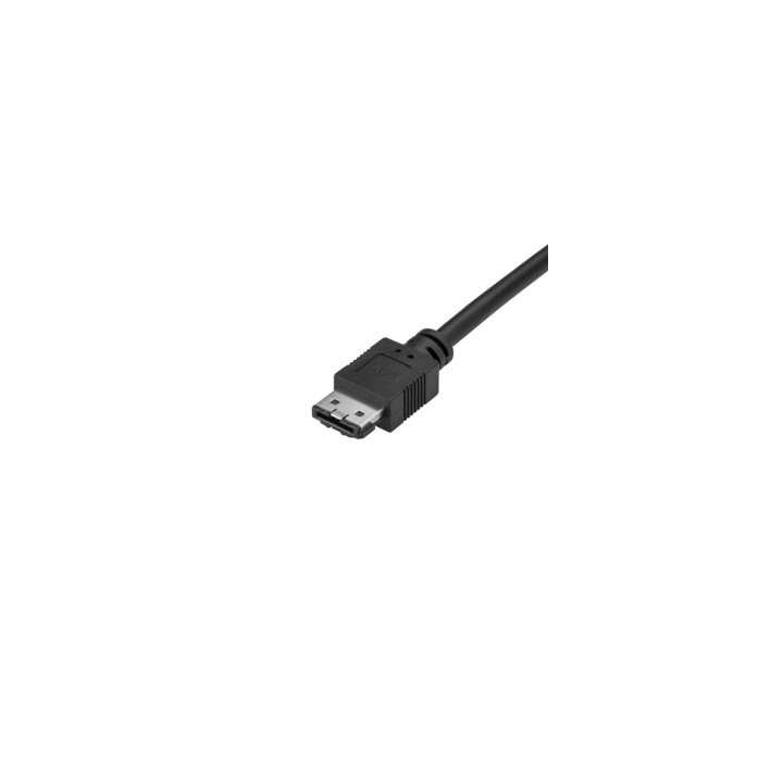 StarTech.com Cable de 1m Usb 3.0 Adaptador USB-C a eSATA - Cable Conversor USB Tipo C a eSATA - negro