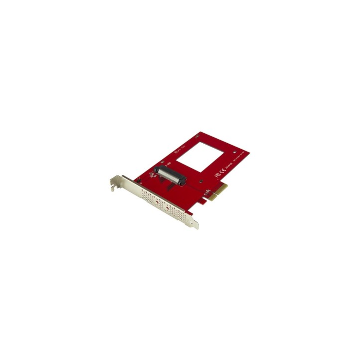 StarTech.com PEX4SFF8639 tarjeta y adaptador de interfaz U.2 Interno