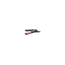 Plancha alisadora y rizadora babyliss the crimper para flequillo negro rosa 2165CE