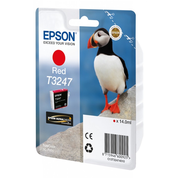 CARTUCHO EPSON C13T32474010 ROJO T3247