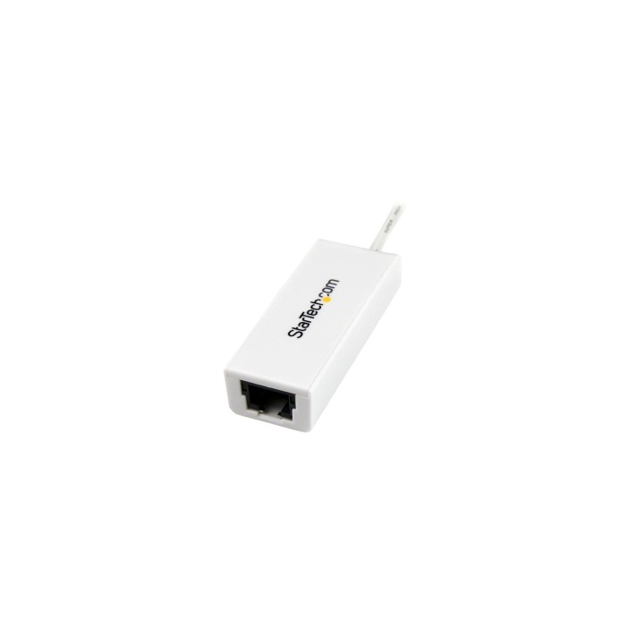 StarTech.com Adaptador Tarjeta de Red Externa NIC USB 3.0 a 1 Puerto Gigabit Ethernet 1Gbps RJ45 USBA Blanco
