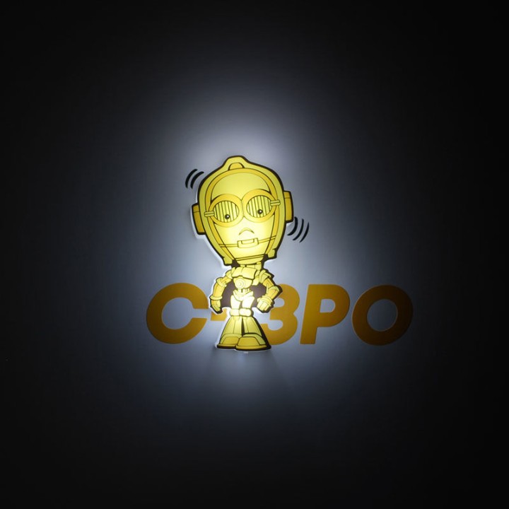 Lampara 3D Light FX mini C-3PO Star Wars