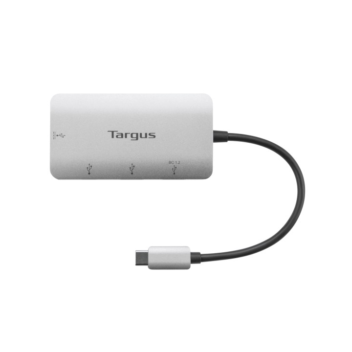 Hub targus interfaz Usb-C a 2puertos Usb-A 2puertos Usb-C Plata ACH228EU