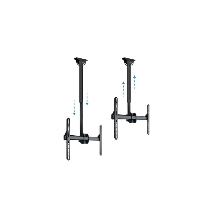 Soporte techo tooq para pantallas de 37P a 70P Negro
