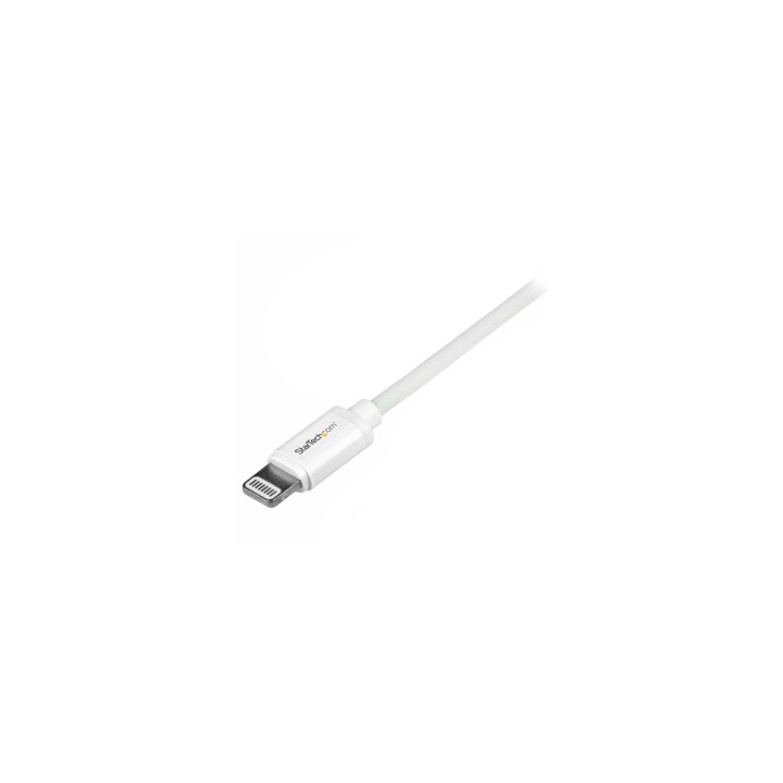 StarTech.com Cable 1m Lightning 8 Pin a USB A 2.0 para Apple iPod iPhone 5 iPad - Blanco