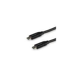 StarTech.com Cable de 3m USB-C a USB-C Macho a Macho con capacidad para Entrega de Alimentación de 5A - Cable de Carga USBC -