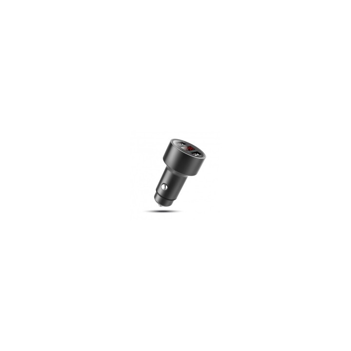 Eightt Cargador de coche USB 2 puertos 5V-2,4A 12W ALUMINIO