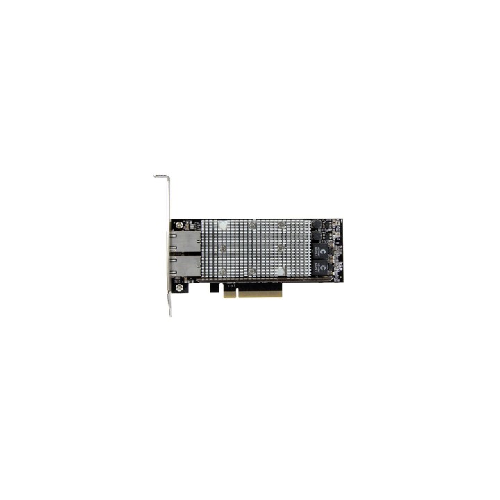 StarTech.com Tarjeta Adaptador de Red PCI Express Ethernet 10GBase-T con 2 Puertos RJ45 Chipset Intel x540