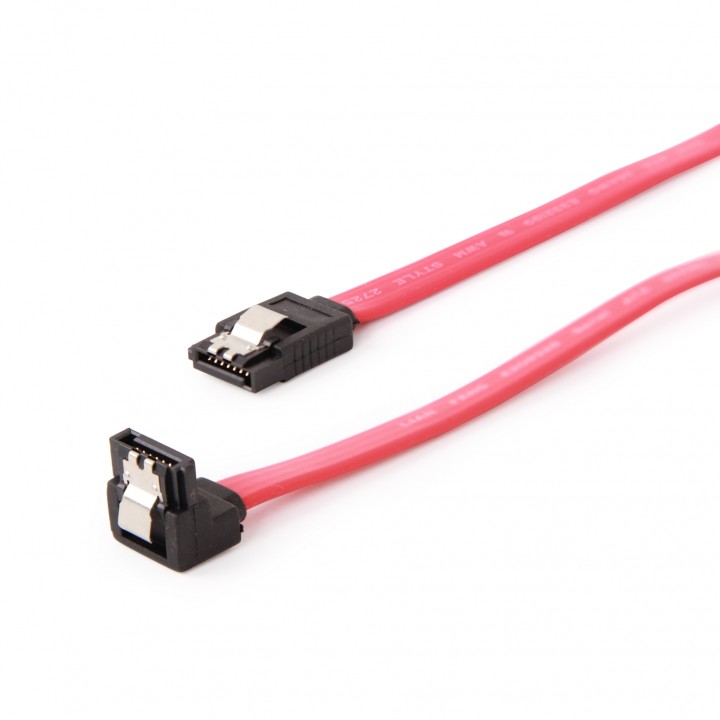 Cable gembird sata III hembra a hembra 0.5m negro rojo CC-SATAM-DATA90