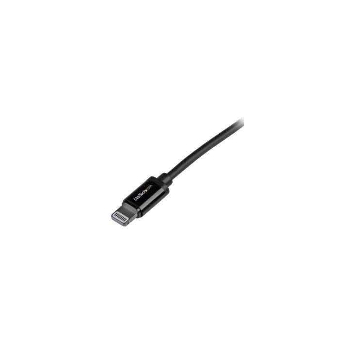 StarTech.com Cable 1m Lightning 8 Pin a USB 2.0 para Apple iPod iPhone iPad - Negro