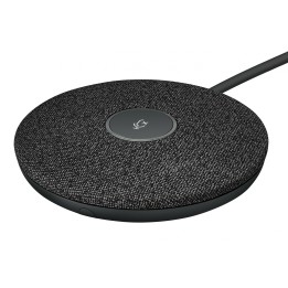 Logitech Rally Mic Pod Base Microfono Negro