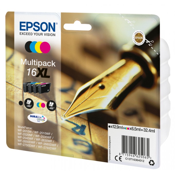 Cartucho Epson Pen and crossword 16XL Multipack C13T16364022