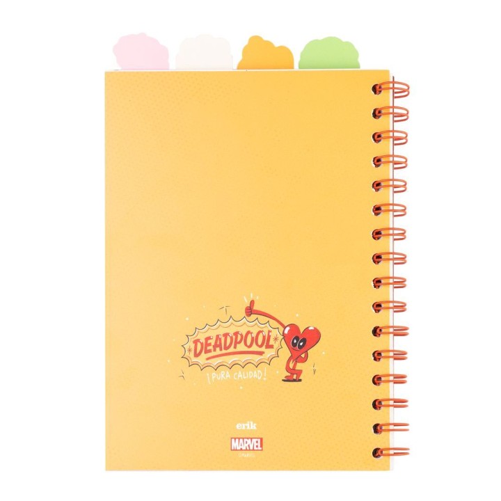 Cuaderno A5 Deadpool Marvel