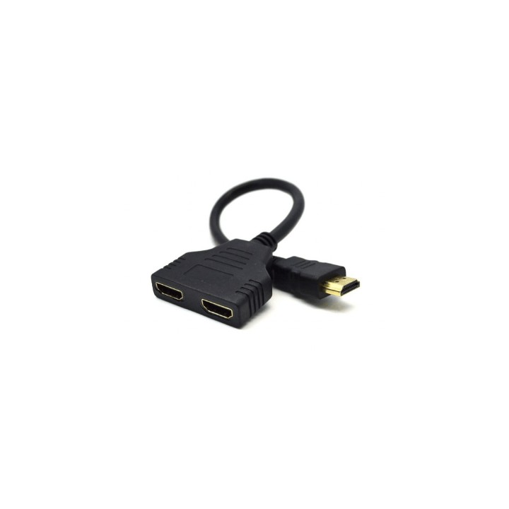 Cable gembird hdmi tipo A Estandar macho a 2 x hdmi tipo A Standard hembra Negro DSP-2PH4-04