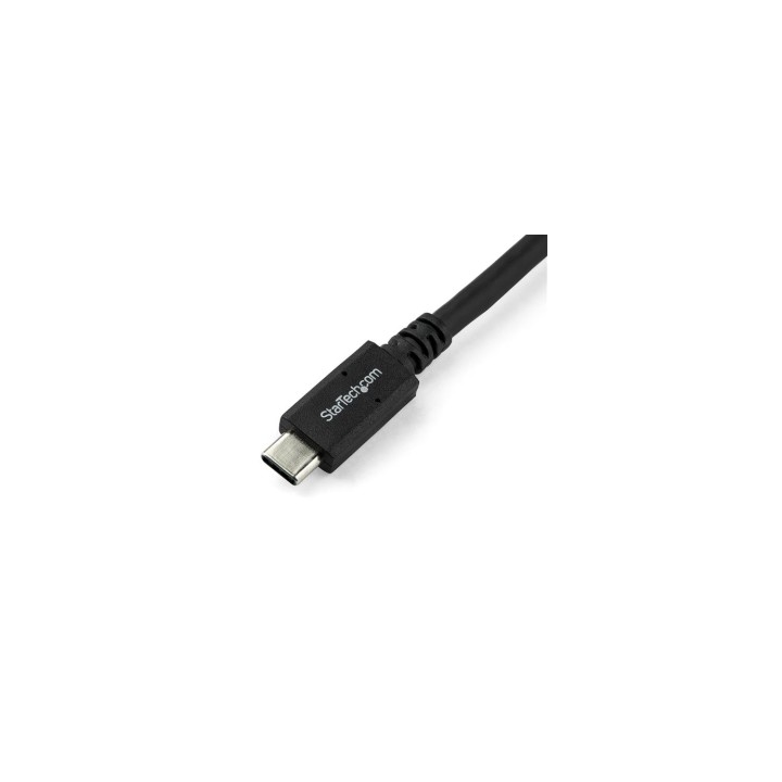 StarTech.com Cable de 1.8m USB-C a USB-C con capacidad para Entrega de Alimentación de 5A - macho a macho - negro