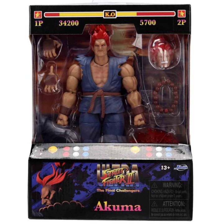 Figura Akuma Street Fighter II 17cm