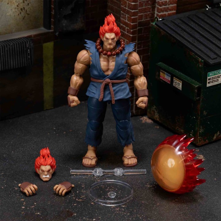 Figura Akuma Street Fighter II 17cm