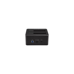 StarTech.com Docking Station USB 3.1 de 2 BahÍ­as SATA de 2,5 o 3,5 Pulgadas para SSD o Disco Duro Base de Conexión para