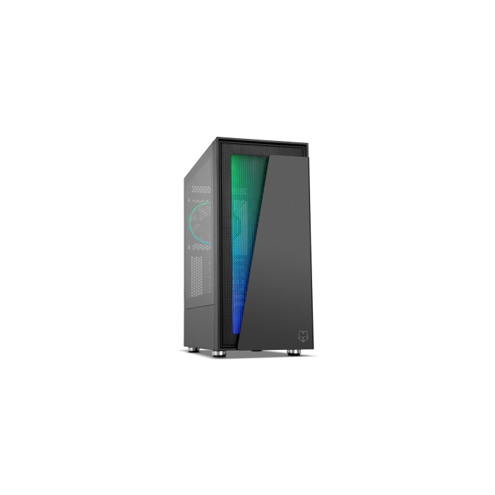 Caja semitorre nox hummer blaster gaming midi tower vidrio templado negro NXHUMMERBLASTER