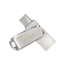 SanDisk Ultra Dual Drive Luxe Memoria flash 64GB USB Type-A Type-C 3.2 Gen 1 Acero inoxidable SDDDC4-064G-G46