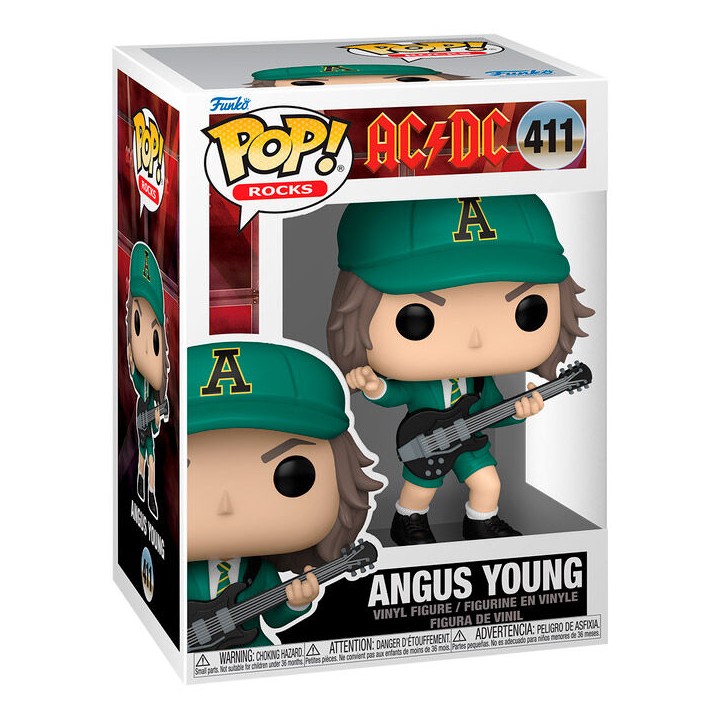 Figura POP AC/DC Angus Young Green