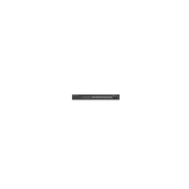 ZYXEL GS1900-24HP Gestionado Gigabit Ethernet (10/100/1000) 1U Negro