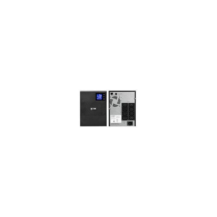 EATON 1500 VA, 1050 W, 8 salidas AC LCD Negro