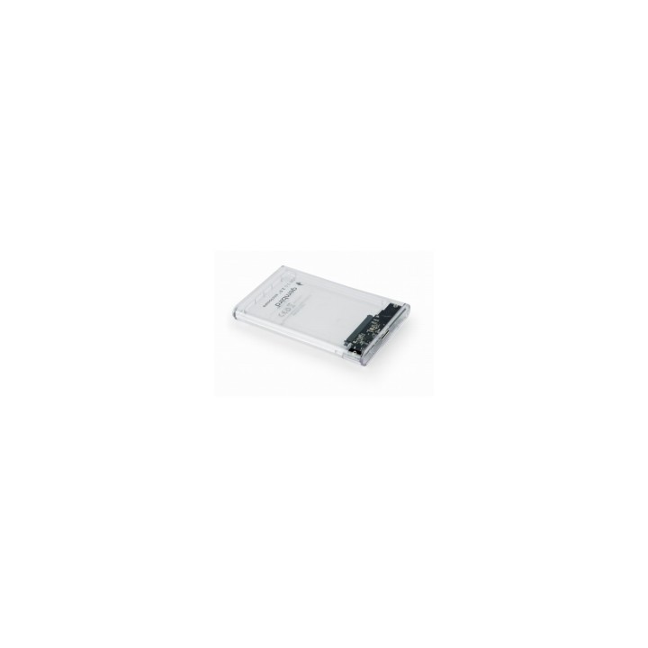 GEMBIRD caja para disco duro externo Caja de disco duro (HDD) 2.5 Transparente