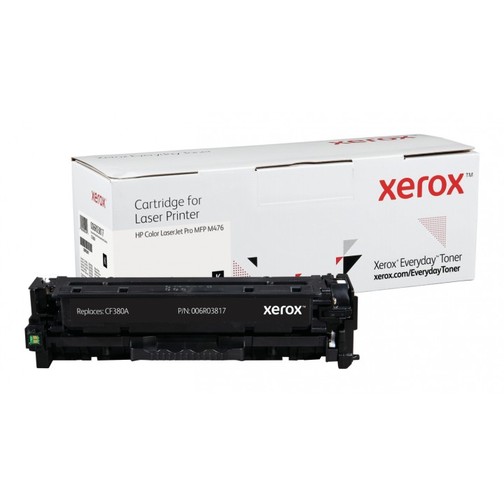 Toner xerox negro everyday compatible con hp CF380A equivalente de 2400 paginas 006R03817