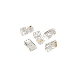 GEMBIRD conector (RJ-45) Cat5 Transparente