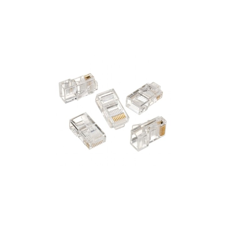 GEMBIRD conector (RJ-45) Cat5 Transparente