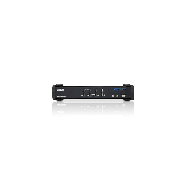 Aten CS1784A interruptor KVM Negro