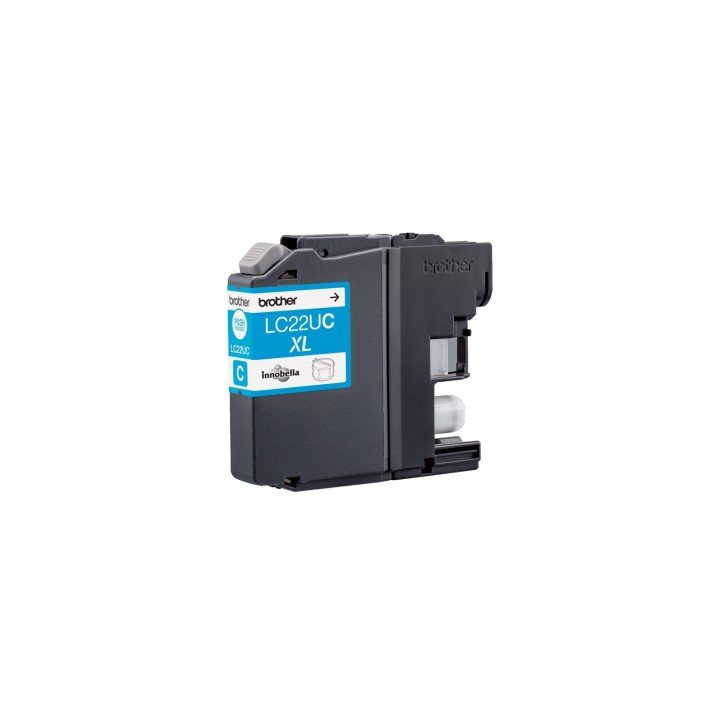 Brother LC-22UC cartucho de tinta Original Alto rendimiento XL Cian