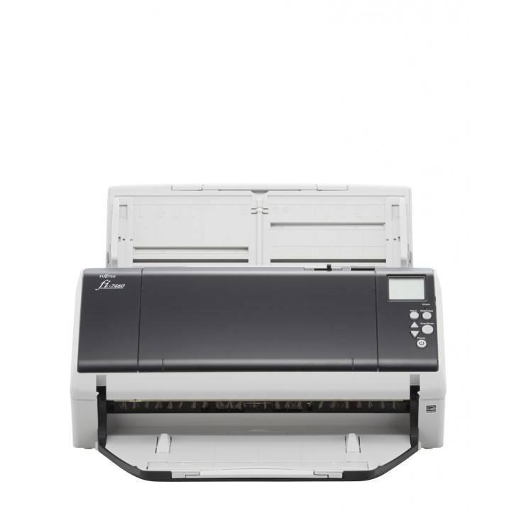 Fujitsu fi-7460 Alimentador automático de documentos (ADF) + escáner de alimentación manual 600 x 600 DPI A3 Gris, Blanco