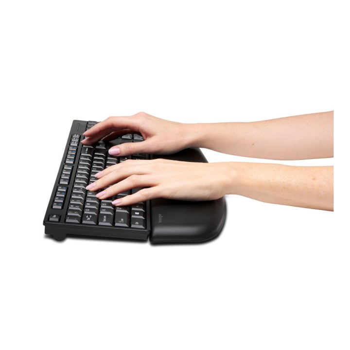 Reposamuñecas kensington ergosoft gel para teclados estandar negro K52799WW