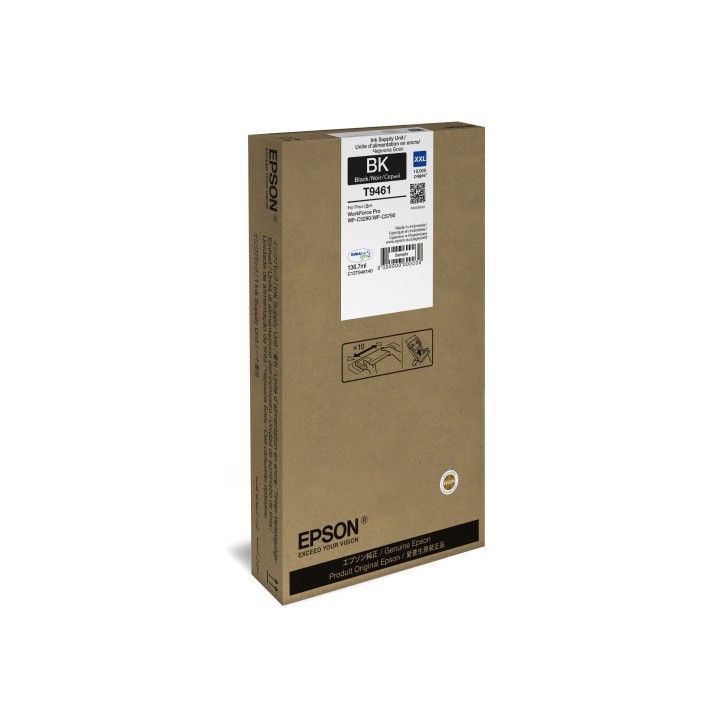 Cartucho Epson WF-C5x90 Series Ink Cartridge XXL Black C13T946140