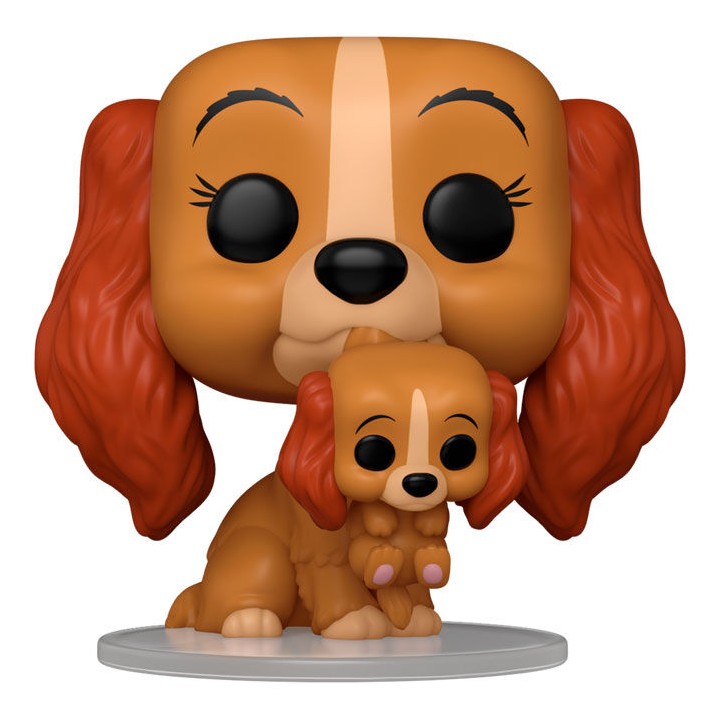 Figura POP Disney La Dama y el Vagabundo Lady with Puppy