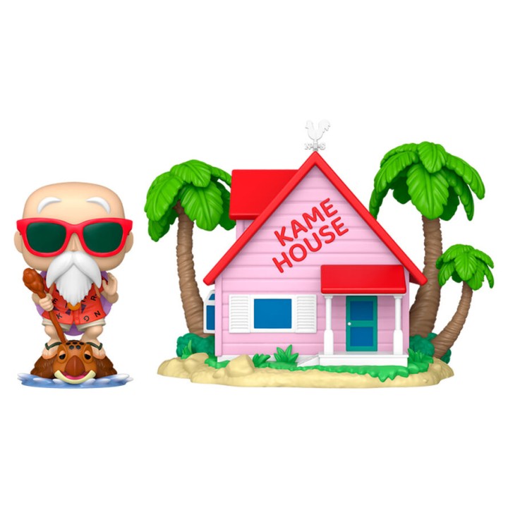 Figura POP Town Dragon Ball Master Roshi At Kame House