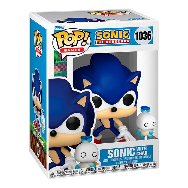 Figura POP Sonic The Hedgehog Sonic with Chao