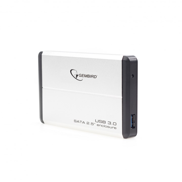 Gembird Caja para disco duro externo Caja de disco duro (HDD) 2.5" Plata