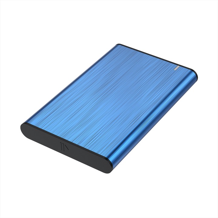 Caja aisens para disco duro externo 2.5 usb 3.1 azul ASE-2525BLU