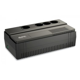 APC sistema de alimentación ininterrumpida (UPS) LÍ­nea interactiva 650 VA, 375 W, 4 salidas AC Negro