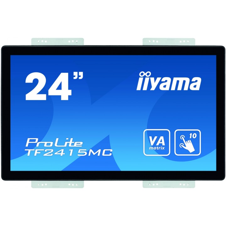 iiyama ProLite TF2415MC-B2 monitor pantalla táctil 60,5 cm (23.8") 1920 x 1080 Pixeles Multi-touch Multi-usuario Negro